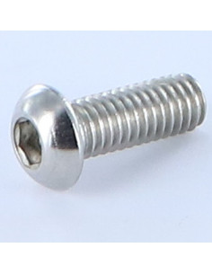 Parafuso de metais Parafuso de Cabeça Oca Sextavada M8X12 rosca total chave de 5 Aço inoxidável A4