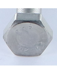 Parafuso de metais cabeça hexagonal M10X35 passo de rosca fino passo de rosca de 125 Aço inoxidável A2 2