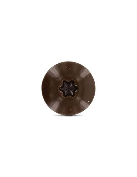 Parafusos rosca com cabeça de tremoço TORX T20 5,5 x 45 diâmetro da cabeça 12.3 Aço inoxidável A2 RAL8014