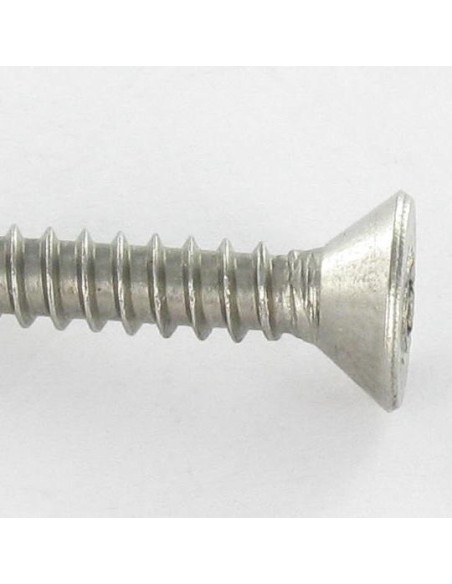 Parafuso de chapa Seguro Aço inoxidável A2 cabeça fresada TORX T15 com pino 3,5 x 25