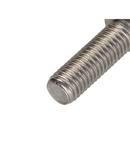 Parafuso de metais cabeça cilíndrica TORX T50 Aço inoxidável A2 M10X40 rosca total