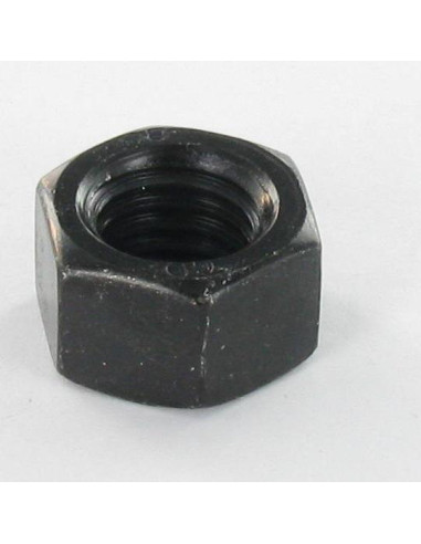 Porca sextavada M6 Aço inoxidável A2 Preto - Parafuso Express