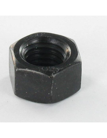 Porca sextavada M6 Aço inoxidável A2 Preto - Parafuso Express