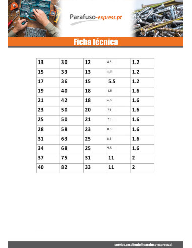 Arruela de bloqueio com saliência externa Aço inoxidável A2 21X42X1,6 Tipo F 6,5