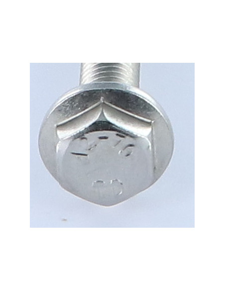 Parafuso de metais cabeça hexagonal flange lisa M8X60 Aço inoxidável A2