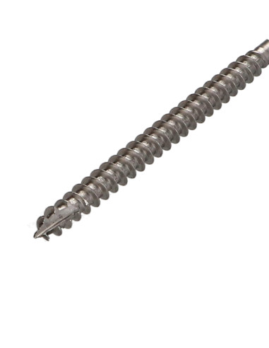 Parafusos de madeira e aglomerado TEKOR Aço inoxidável A2 cabeça fresada dentado TORX T25 5X120 roscado sobre 70