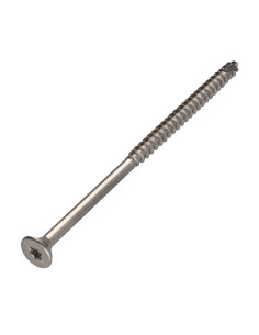 Parafusos de madeira e aglomerado TEKOR Aço inoxidável A2 cabeça fresada dentado TORX T25 6X120 roscado sobre 70