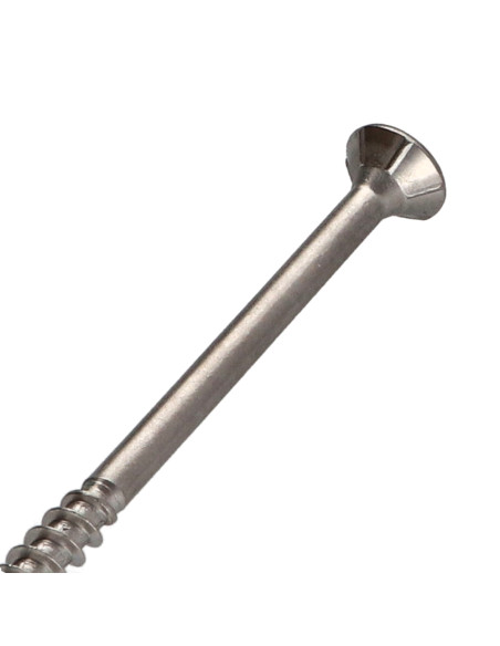 Parafusos de madeira e aglomerado TEKOR Aço inoxidável A2 cabeça fresada dentado TORX T25 6X120 roscado sobre 70