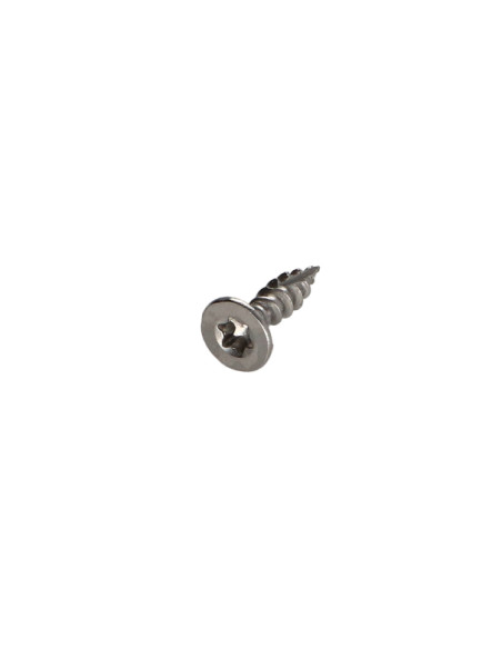 Parafusos de madeira e aglomerado TEKOR Aço inoxidável A2 cabeça fresada dentado TORX T20 4,5 x 20 rosca total cut