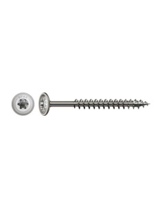 Spax Parafuso estrutural cabeça de disco Aço inoxidável A2 8X120 rosca total TORX T40