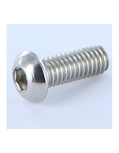 Parafuso de metais Parafuso de Cabeça Oca Sextavada M8X20 rosca total chave de 5 Aço inoxidável A4