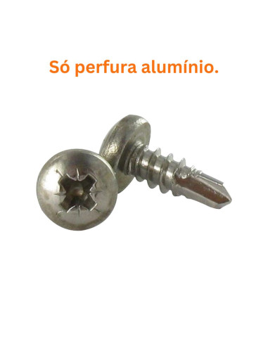 Autoperfurante Aço inoxidável A2 cabeça cilíndrica panela Pozi 4,2X19