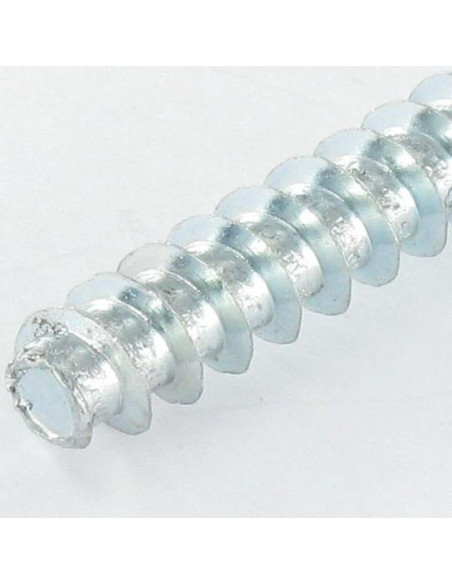 Parfuso de pvc cabeça cilíndrica Pozi 6X29 Perno 40 RÚSPER CINZA