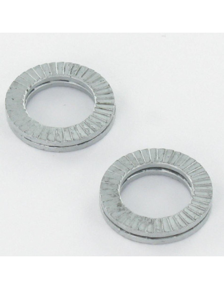 Rondela NORD-LOCK ® Aço bruto DELTA PROTEGER M16 720 Horas de nevoeiro salino sem corrosão vermelha