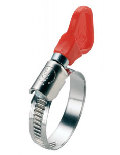 Saco de 6 abraçadeira con Chave Aço inoxidável W4