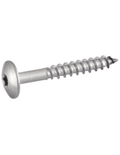 Parafusos rosca com cabeça de tremoço TORX T20 4,8X70 diâmetro da cabeça 12.3 Aço inoxidável A2