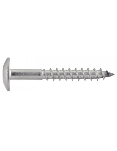 Parafusos rosca com cabeça de tremoço TORX T20 4,8X70 diâmetro da cabeça 12.3 Aço inoxidável A2