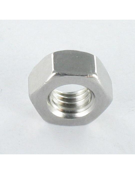Porca sextavada M1.6 Aço inoxidável A2 + lubrificante
