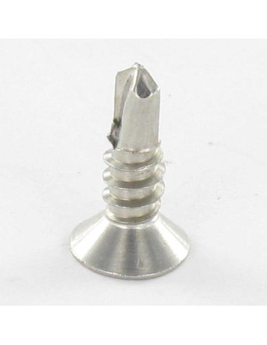 Autoperfurante Aço inoxidável A2 cabeça fresada Pozi 4,2 x 25