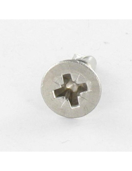 Autoperfurante Aço inoxidável A2 cabeça fresada Pozi 4,2 x 25