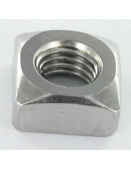 Porca quadrado Aço inoxidável A2 13X13X6,5 M8 DIN 557
