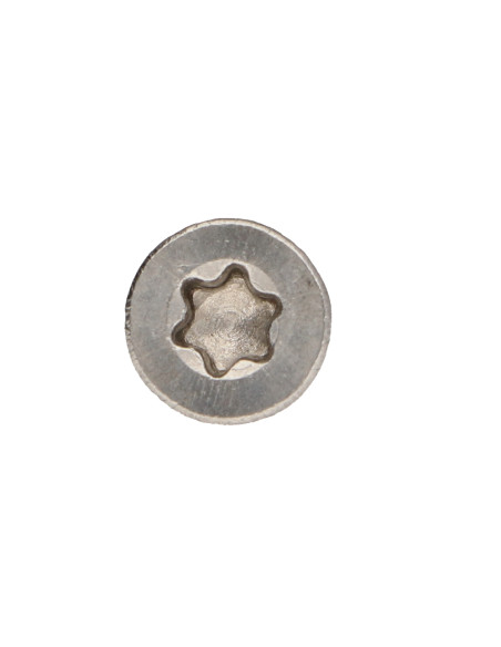 Parafusos de madeira e aglomerado TEKOR Aço inoxidável A2 cabeça fresada dentado TORX T20 4X25 roscado sobre 18 cut