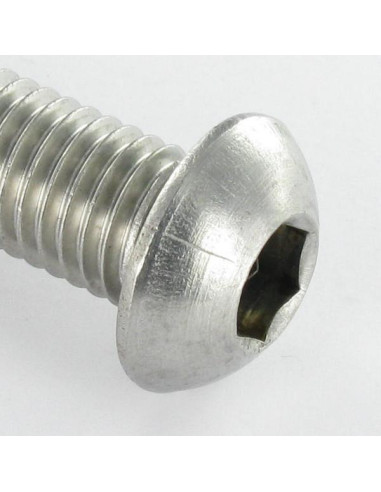 Parafuso de metais Aço inoxidável A2 Parafuso de Cabeça Oca Sextavada M12X35 rosca total chave de 8