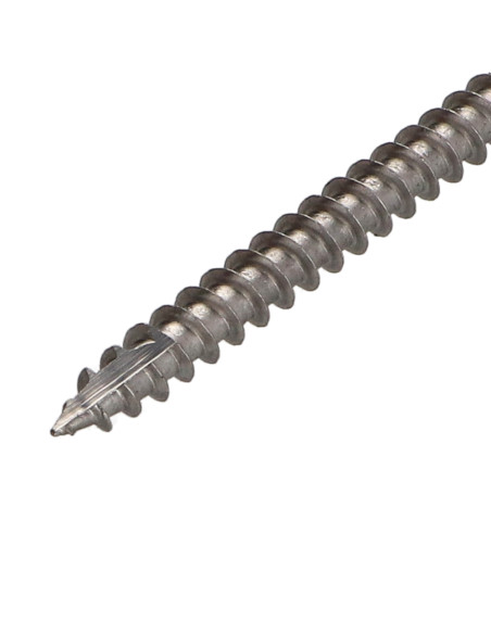 Parafusos de madeira e aglomerado TEKOR Aço inoxidável A2 cabeça fresada dentado TORX T20 4,5X80 roscado sobre 50