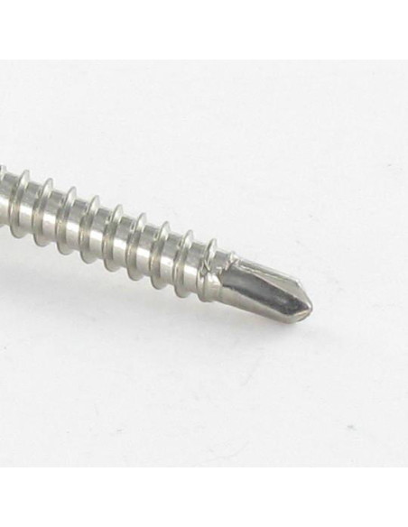 Autoperfurante cabeça cilíndrica quadrado 4,2 x 16 Parafuso com Cabeça com Fenda quadrada 2 Aço inoxidável A2