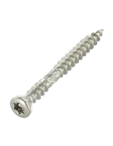 Parafuso de terraço pico cut TEKOR rosca dupla cabeça fresada TORX T25 5X100 cut ponto antifenda tipo 17 Aço