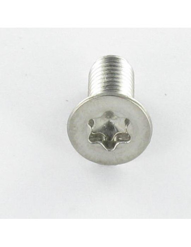 Parafuso de metais cabeça fresada TORX T20 M4X6 Aço inoxidável A4