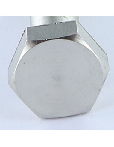 Corpo de parafuso Aço inoxidável A2 cabeça hexagonal M10X46 roscado sobre 15