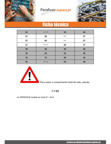 Bucha metálica de ponta roscada Aço inoxidável A2 M12X70 comprimento total 82