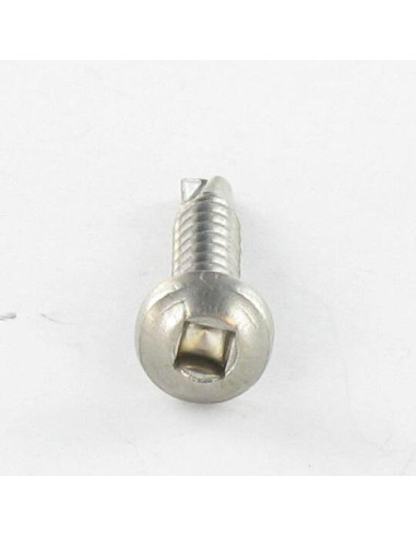 Autoperfurante cabeça cilíndrica quadrado 3,9X16 Parafuso com Cabeça com Fenda quadrada 1 Aço inoxidável A2