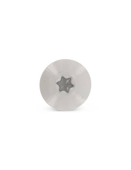 Parafusos rosca com cabeça de tremoço TORX T20 4,8X25 diâmetro da cabeça 12.3 Aço inoxidável A2 RAL7038