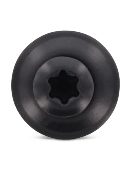 Parafuso para telhas cabeça fresada de panela TORX T20 Aço inoxidável A2 RAL7016 cinzento antracite 4,5X100RD.EPDM