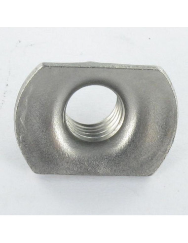 Porca cilíndrica de soldar M4 17X9 alto 6 Aço inoxidável A2