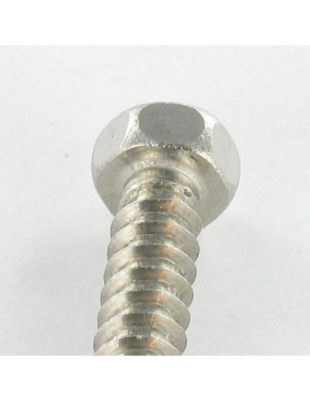 Parafuso de chapa Aço inoxidável A2 cabeça hexagonal 5,5 x 25