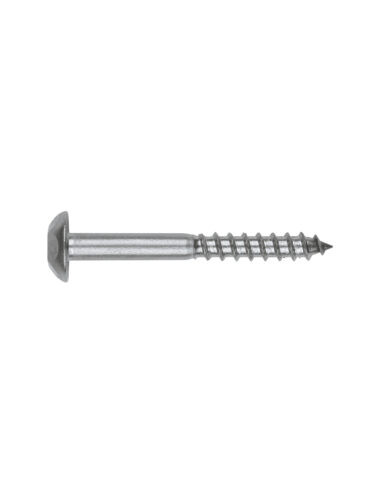 PARAFUSO dobradiça Seguro 2 peças TORX Aço inoxidável A2 7X70 Aço inoxidável A2