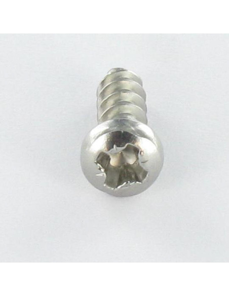 Parafuso em pvc cabeça cilíndrica panela Pozi 4X12 Perno 30 grau Aço inoxidável A2