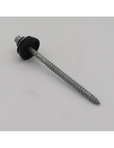 Autoperfurante cabeça hexagonal 6,5X105 cut ponto antifenda tipo 17 forte resistência à corrosão Aço galvanizado