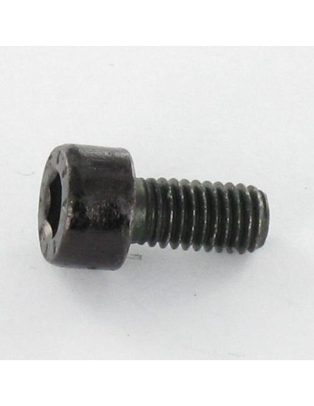 Parafuso de metais Aço inoxidável A2 Preto Parafuso cabeça oca sextavada chave de 2.5 M3X16 rosca total