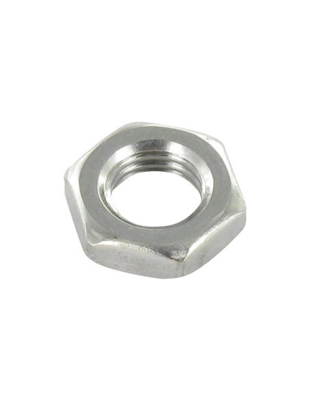 Porca hexagonal baixa hm/contraporca número 10 -24 UNC Aço inoxidável A2