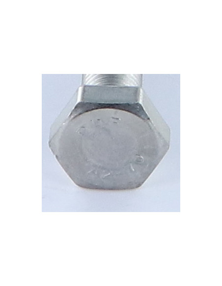 Parafuso de metais cabeça hexagonal M10X50 passo de rosca fino passo de rosca de 125 Aço inoxidável A2