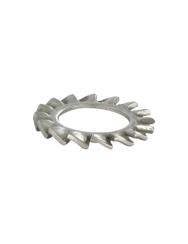 Arruela de ventilador Aço inoxidável A2 com dentes externos M14X24X1