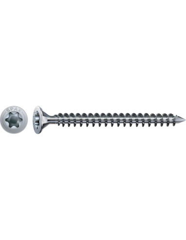 Spax Parafuso de madeira cabeça fresada TORX T50 10X700 rosca total WIROX