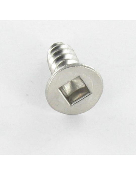 Parafuso de chapa cabeça fresada quadrado 4,8X80 Parafuso com Cabeça com Fenda quadrada 2 Aço inoxidável A2