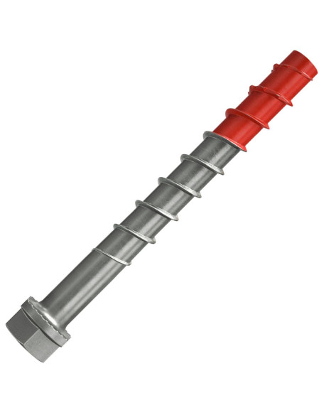Parafuso de betão cabeça hexagonal FISCHER ULTRACUT FBS II NÓS 8X90 Aço inoxidável A4
