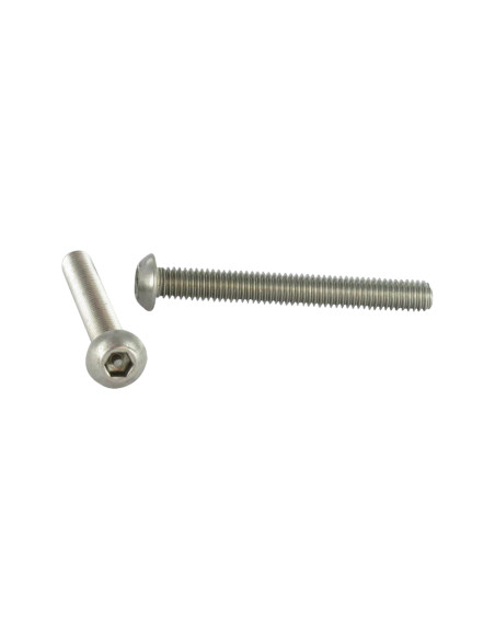 Parafuso de metais Seguro Parafuso de Cabeça Oca Sextavada com pino M5X16 Aço inoxidável A2