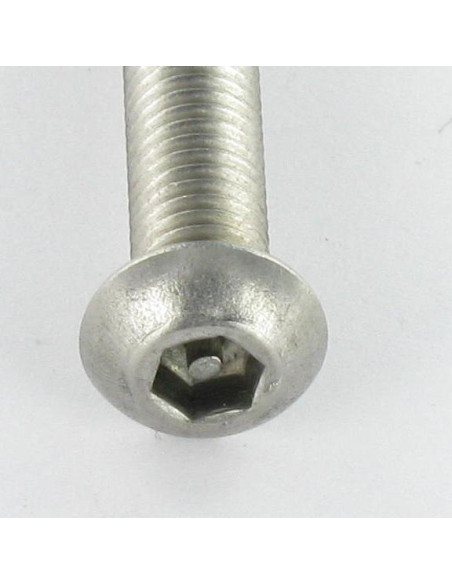Parafuso de metais Seguro Parafuso de Cabeça Oca Sextavada com pino M5X16 Aço inoxidável A2